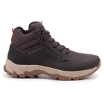 Bota Adventure Masculina VIBRAM Gogowear 100% Couro ref Bosco Café