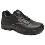 Tênis Segurança EPI CA Gogowear 100% Couro ref Brutus Preto 