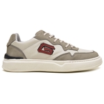 Sapatênis Masculino 100% Couro Gogowear Baker Off-white/Concreto 