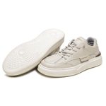 Sapatênis Masculino 100% Couro Gogowear Leroy Off-White