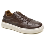 Sapatênis Masculino 100% Couro Gogowear Leroy Café 