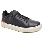 Sapatênis Masculino 100% Couro Gogowear Mercy Azul Marinho 