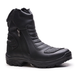Bota Coturno Gogowear 100% Couro ref Bull 300 Motor cor Preto 