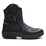 Bota Coturno Gogowear 100% Couro ref Bull 300 Motor cor Preto 
