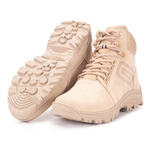 Bota Anti-Torção Segurança EPI CA Gogowear 100% Couro ref Cable Areia