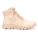 Bota Anti-Torção Segurança EPI CA Gogowear 100% Couro ref Cable Areia