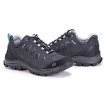 Tênis Anti-Torção Cano Baixo Segurança EPI CA Gogowear 100% Couro ref Canyon Preto