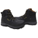 Bota Adventure Impermeável Cano Médio Sincora Preto – Gogowear 