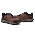 Tênis Gogowear 100% Couro ref Condor Cravo