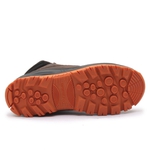 Bota Anti-Torção Segurança EPI CA Gogowear 100% Couro ref Coyote Café - Laranja