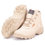 Bota Coturno Segurança EPI CA Gogowear 100% Couro ref Cripton Areia