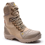 Bota Coturno Militar Gogowear 100% Couro ref Defender Areia