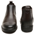 Bota Casual Masculina Gogowear 100% Couro ref Del Rio Floater Café