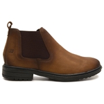 Bota Casual Masculina Gogowear 100% Couro ref Del Rio Marrom 