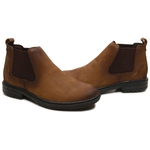 Bota Casual Masculina Gogowear 100% Couro ref Del Rio Marrom 