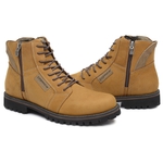 Bota Casual Masculina Gogowear 100% Couro ref Explorer Castor