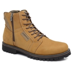 Bota Casual Masculina Gogowear 100% Couro ref Explorer Castor