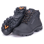 Bota Segurança EPI/C.A Gogowear 100% Couro ref Factor Preto