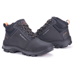 Bota Segurança EPI/C.A Gogowear 100% Couro ref Factor Preto