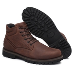 Bota Casual Masculina Gogowear 100% Couro ref Fenon Tostado