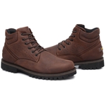 Bota Casual Masculina Gogowear 100% Couro ref Fenon Tostado