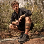 Bota Gogowear Adventure 100% Couro ref Bronco Preto