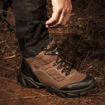 Bota Trilha Adventure Gogowear 100% Couro ref Intrunder Cravo