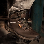 Bota Segurança EPI CA Gogowear 100% Couro ref Otan cor Café