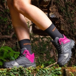 Bota Segurança EPI/C.A Gogowear Feminino 100% Couro ref Kiev High / Preto Rosa