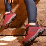 Tênis Segurança EPI/C.A Gogowear Feminino 100% Couro ref Kiev Bordô