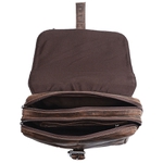 Pasta Executiva 2005 Gogowear em 100% Couro Legitimo cor Café