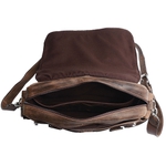 Pasta Executiva ref 2063 Gogowear em 100% Couro Legitimo cor Café