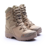Bota Coturno Militar Gogowear Microfibra ref GOE cor Bege PRF