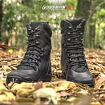 Bota Coturno Militar Epi CA Gogowear 100% Couro ref Bope cor Preta