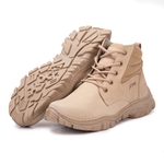 Bota Segurança EPI/C.A Gogowear 100% Couro ref GW24 Areia