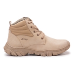 Bota Segurança EPI/C.A Gogowear 100% Couro ref GW24 Areia