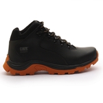 Bota Adventure Gogowear 100% Couro ref Havoc Emborrachado Preto