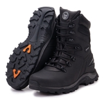 Bota Tático Militar Gogowear 100% Couro ref Interpol Preto