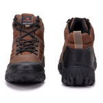 Bota Trilha Adventure Gogowear 100% Couro ref Intrunder Cravo