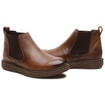 Bota Casual Masculina Gogowear 100% Couro ref Jhon Canela
