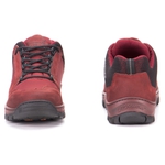 Tênis Segurança EPI/C.A Gogowear Feminino 100% Couro ref Kiev Bordô