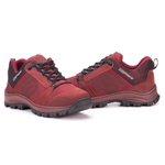 Tênis Segurança EPI/C.A Gogowear Feminino 100% Couro ref Kiev Bordô