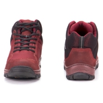 Bota Segurança EPI/C.A Gogowear Feminino 100% Couro ref Kiev High / Bordô