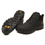 Bota Gogowear Para Eletricista 100% Couro com CA - Ref. KW2024 Emborrachado Grafite 