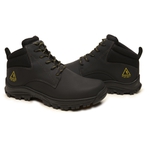 Bota Gogowear Para Eletricista 100% Couro com CA - Ref. KW2024 Emborrachado Grafite 