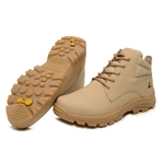 Bota Gogowear Para Eletricista 100% Couro com CA - Ref. KW2024 Areia PRF