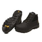 Bota Gogowear Para Eletricista 100% Couro com CA - Ref. KW2025 Emborrachado Grafite 