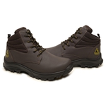 Bota Gogowear Para Eletricista 100% Couro com CA - Ref. KW2025 Café 