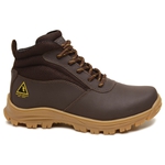 Bota Gogowear Para Eletricista 100% Couro com CA - Ref. KW2026 Café Sola Carambola 