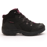 Bota Adventure Segurança Epi Gogowear Microfibra ref Mamute cor Preto c/ Rosa